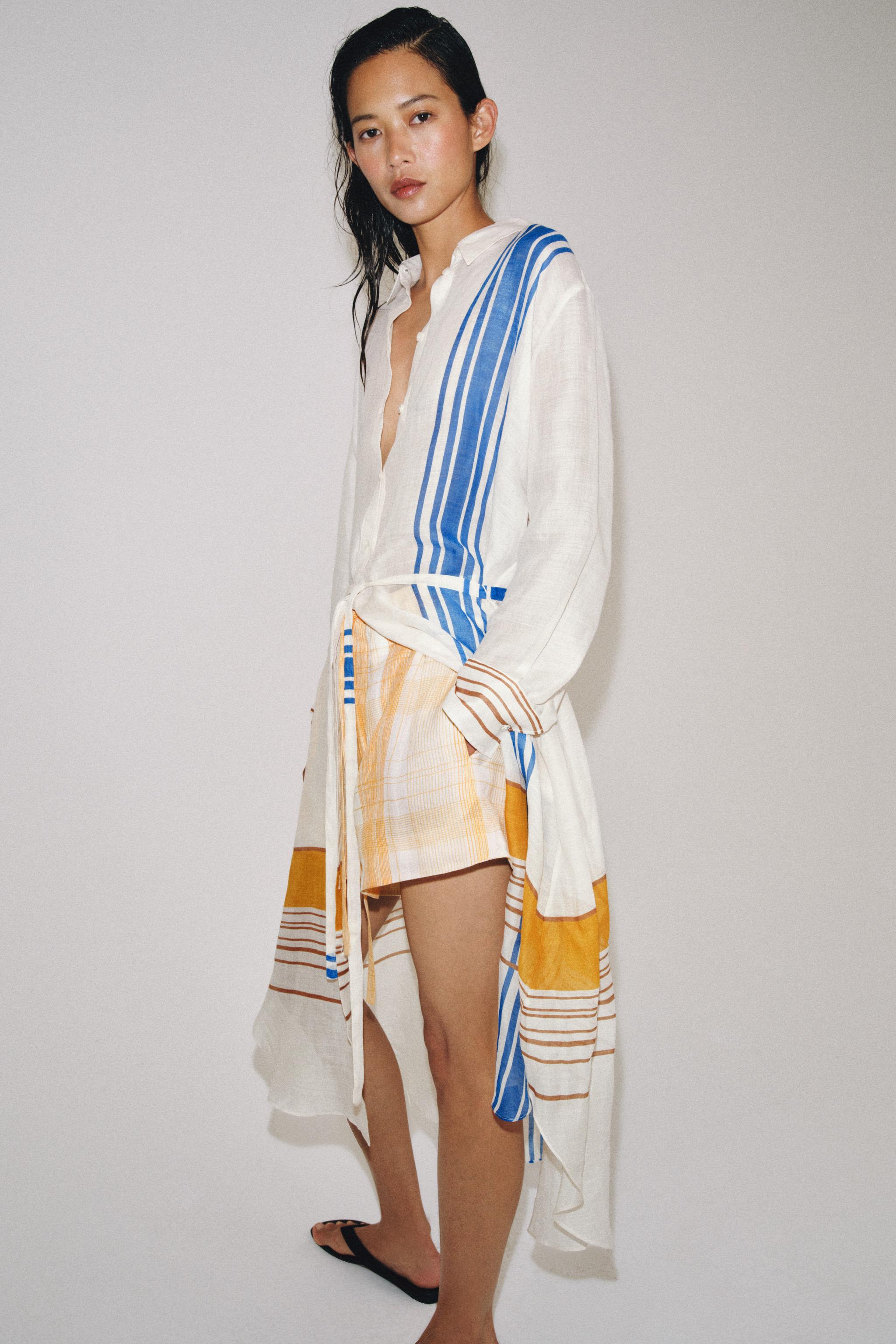 ROBE CHEMISE RAMIE 100% ZW COLLECTION